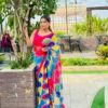 Premium Banarasi Silk Saree with Blouse Piece - Image 4