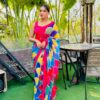 Premium Banarasi Silk Saree with Blouse Piece - Image 5