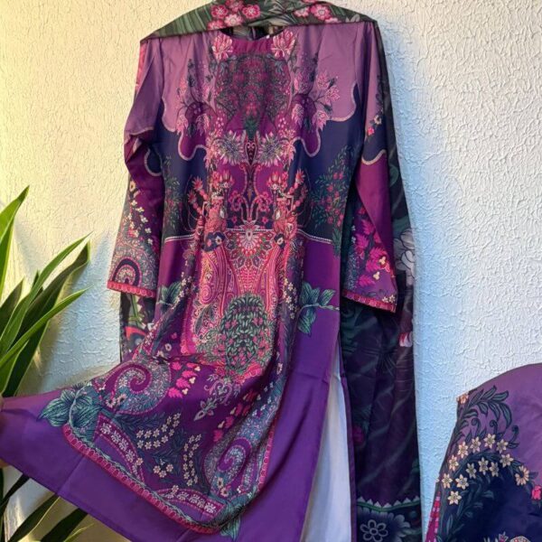 Premium Silk Stitched 3 piece Set - Image 2