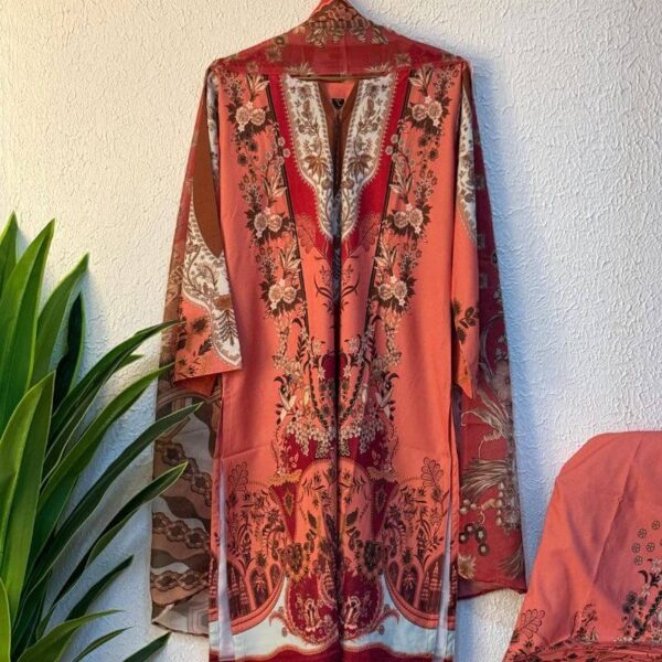 Premium Silk Stitched 3 piece Set
