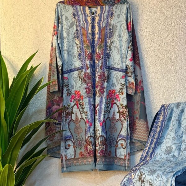Premium Silk Stitched 3 piece Set
