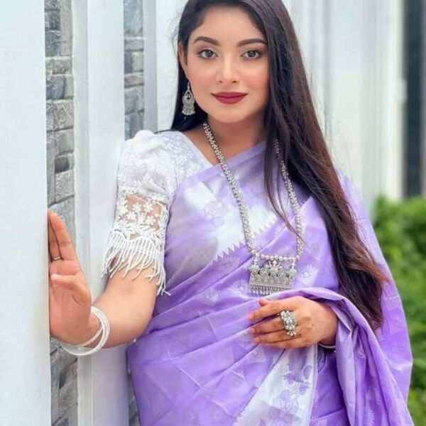 সিল্ক কাতান শাড়ী