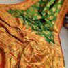 অরিজিনাল ইন্ডিয়ান খাদ্দি জাল কাতান শাড়ী