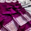 সফ্টসিল্ক নকশি পাইর শাড়ি - Image 2