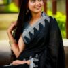 সফ্টসিল্ক টেম্পল তিশা পাইর ধুপিয়ান শাড়ি - Image 2