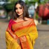 আরং কটন টেম্পল পাইর শাড়ি