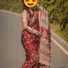 ভাইরাল স্লিক বাটিক শাড়ী