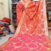 ইন্ডিয়ান খাদি কাতান শাড়ি - Image 3