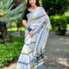 পিওর আড়ংয়ের কটন নকশি পাইর শাড়ী
