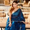ইন্ডিয়ান খাদি কাতান শাড়ি