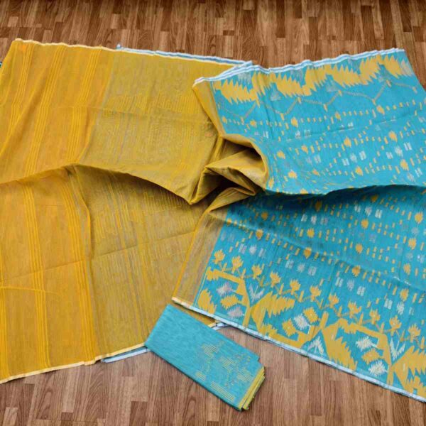 ১০০% অরিজিনাল ঢাকাইয়া জামদানি - Image 5