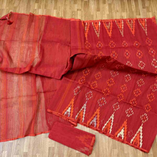 ১০০% অরিজিনাল ঢাকাইয়া জামদানি - Image 13